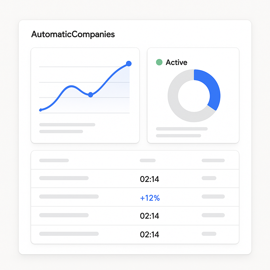 AutomaticCompanies product preview